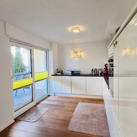 Apartament Seeglueck Rheinparadies - Geraeumige Mit Wasserblick Balkon Parkplatz Und Zentrumsnaehe Am Rheinufer In *
